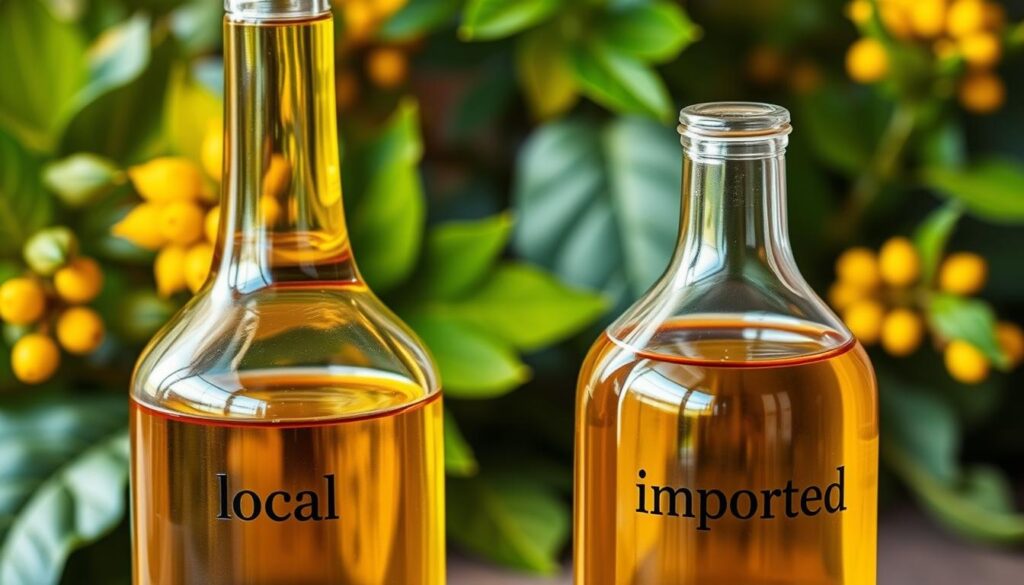 perbandingan minyak nabati lokal dan impor