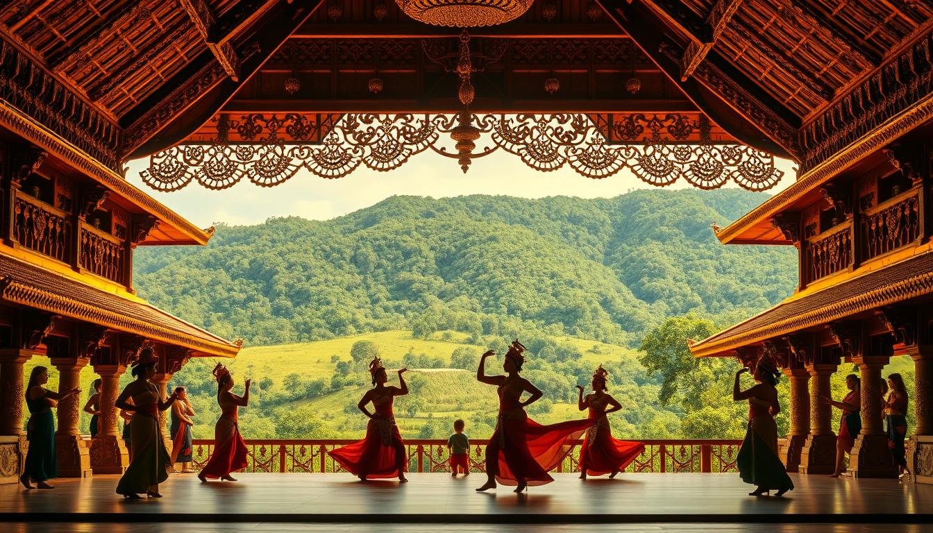 hiburan kerajaan tradisional