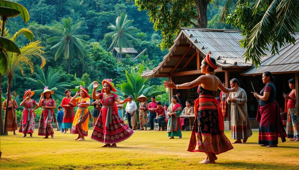 perayaan budaya dan nilai-nilai tradisional