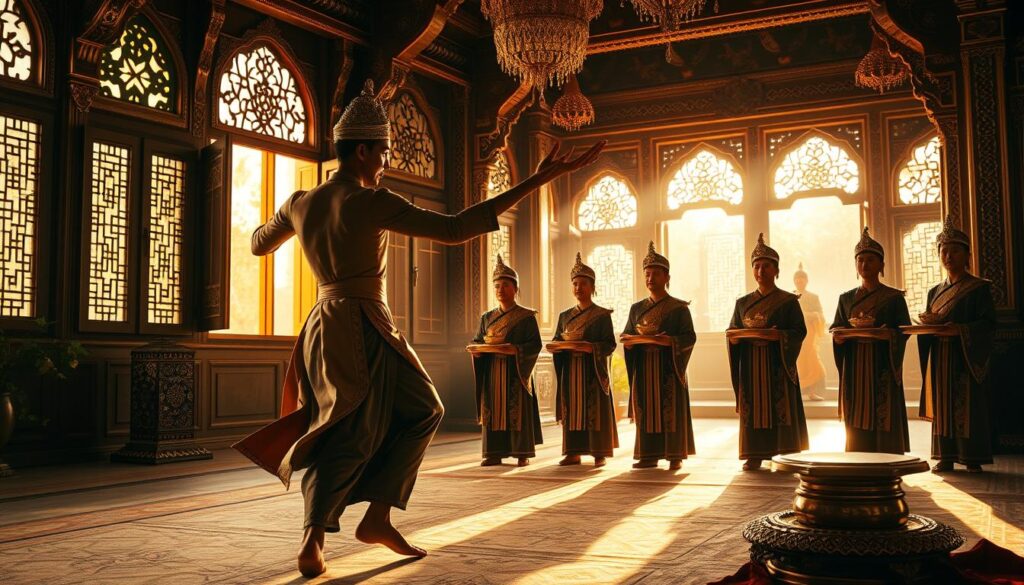 ritual pagi bangsawan