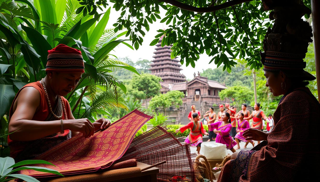 warisan budaya tradisional Indonesia